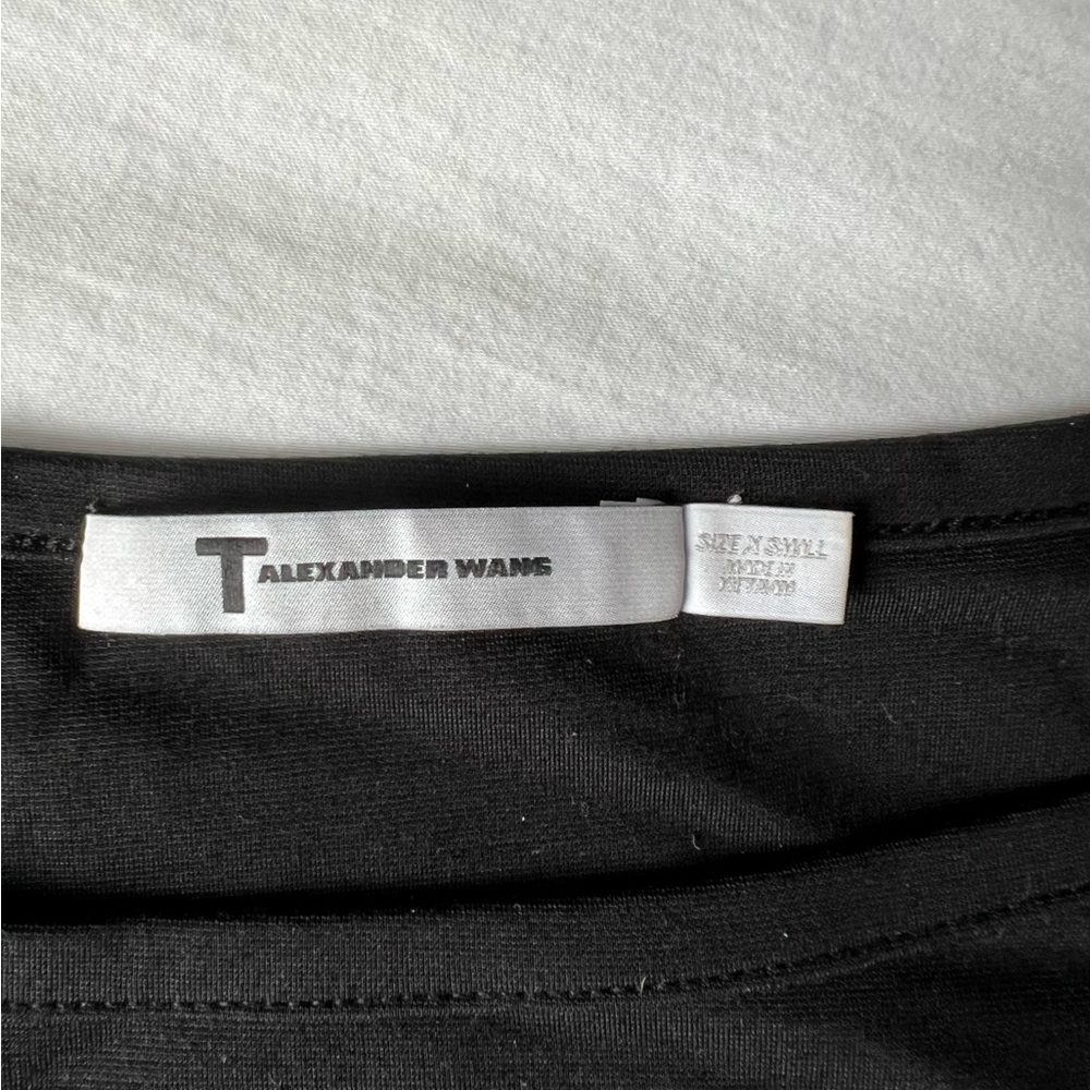 Alexander Wang Black Long Sleeve Tee